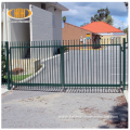 Elegant front door design motorized residential sliding gate